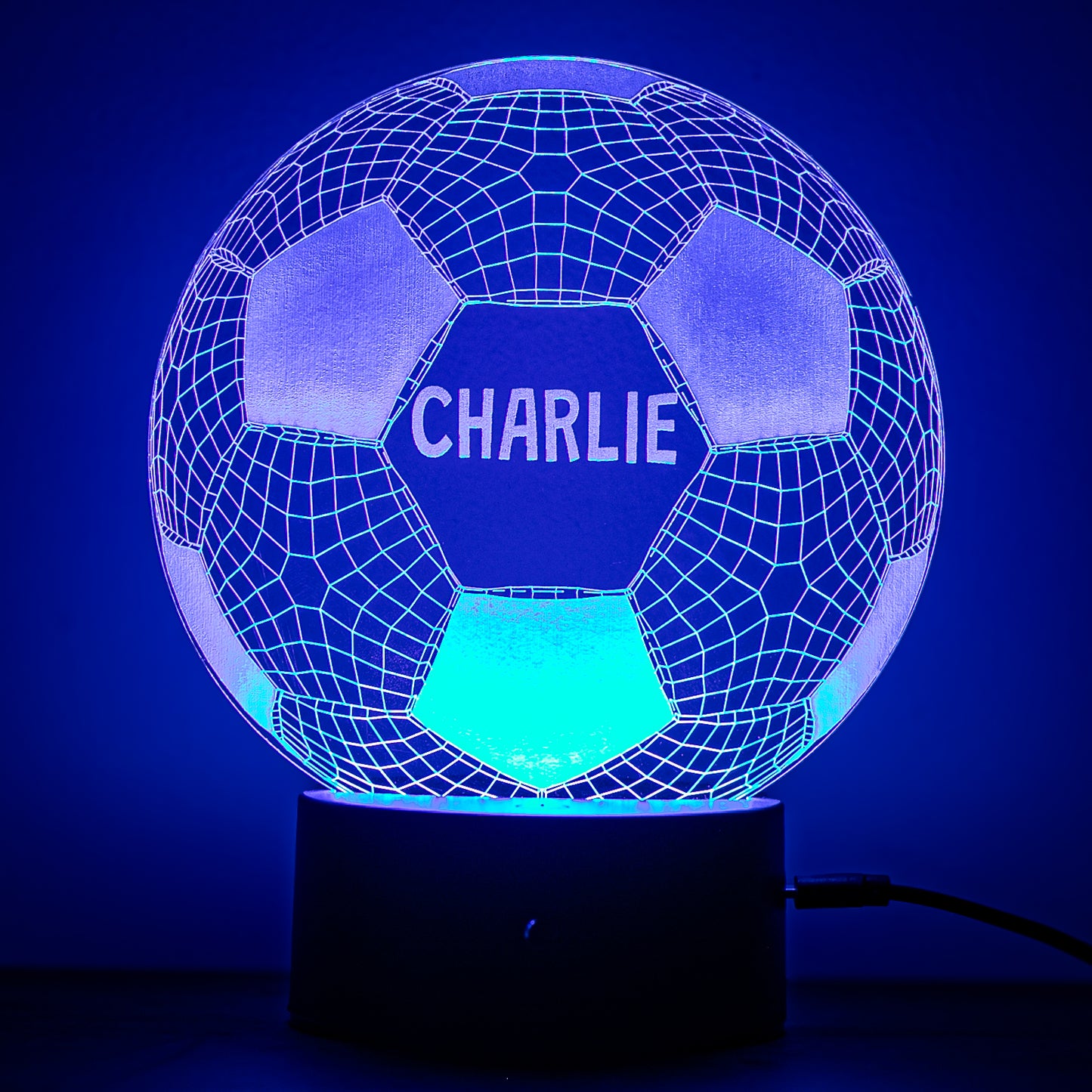 Welsh Dragon Personalised LED Light