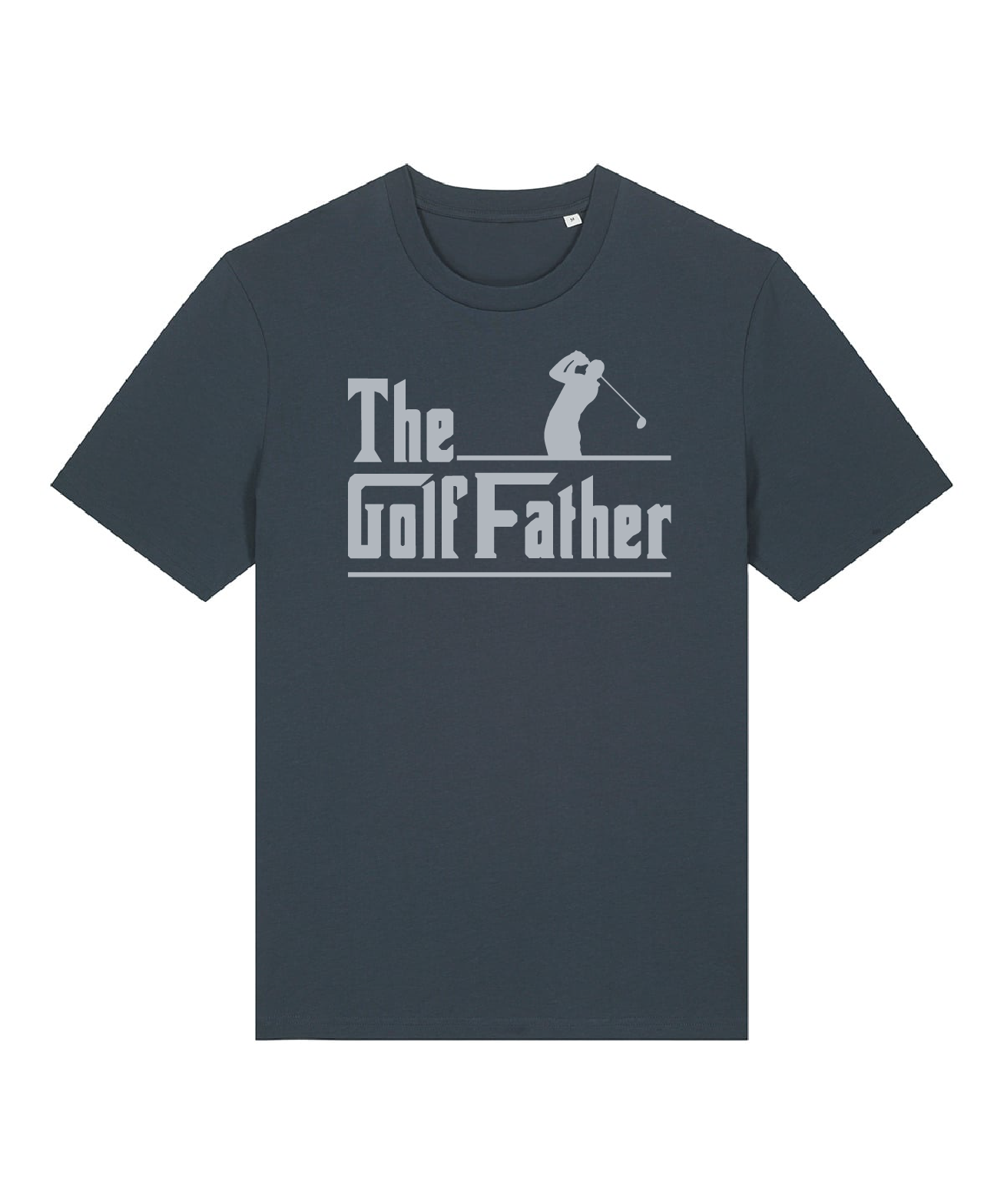 The Golf Father Ink Grey Organic Cotton T shirt