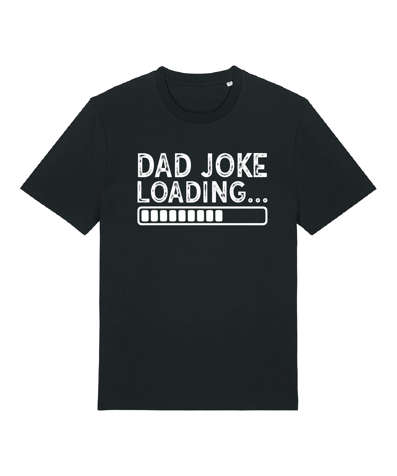 Dad Joke Black Organic Cotton T shirt