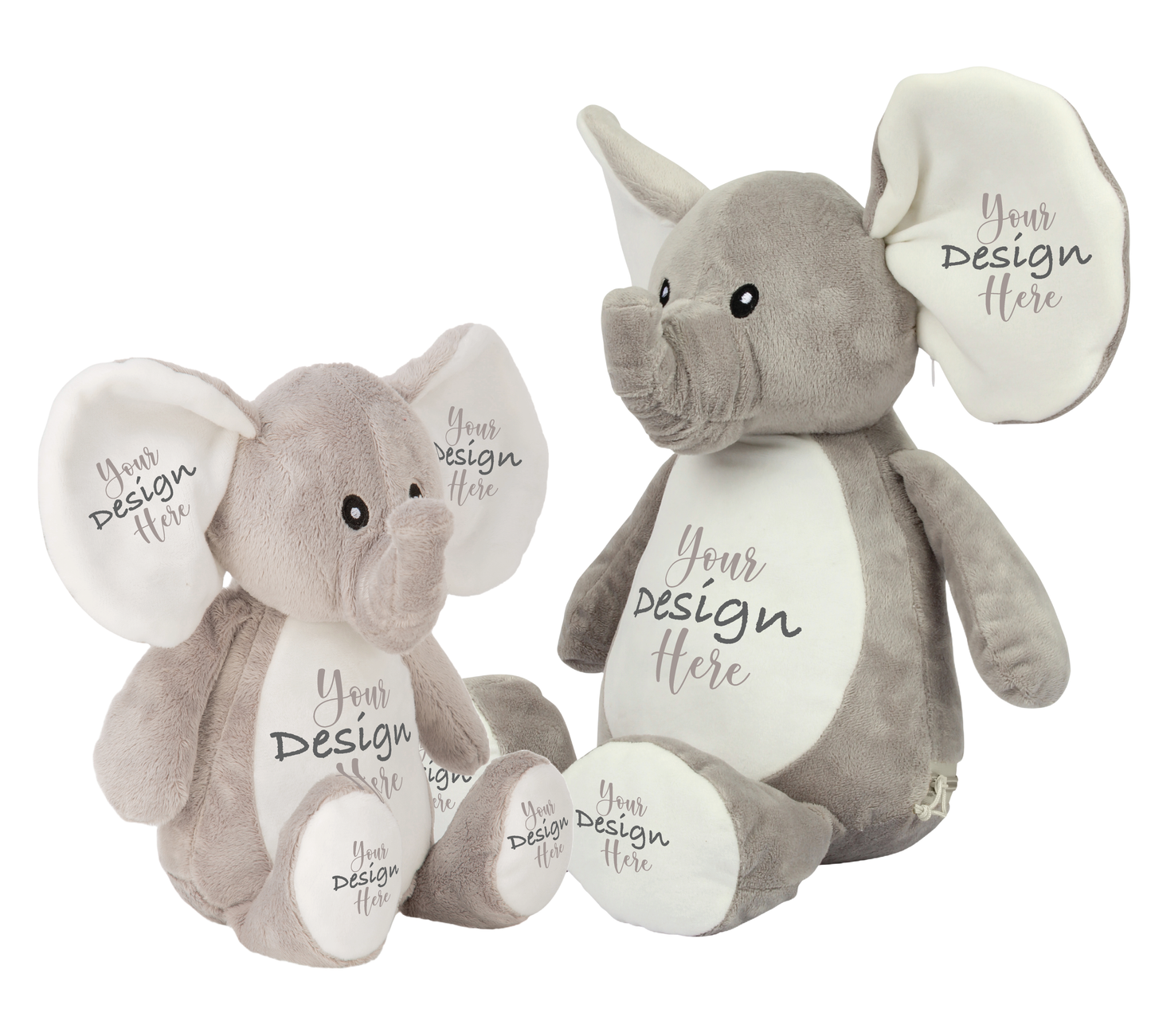 Personalised Elephant cuddly toy