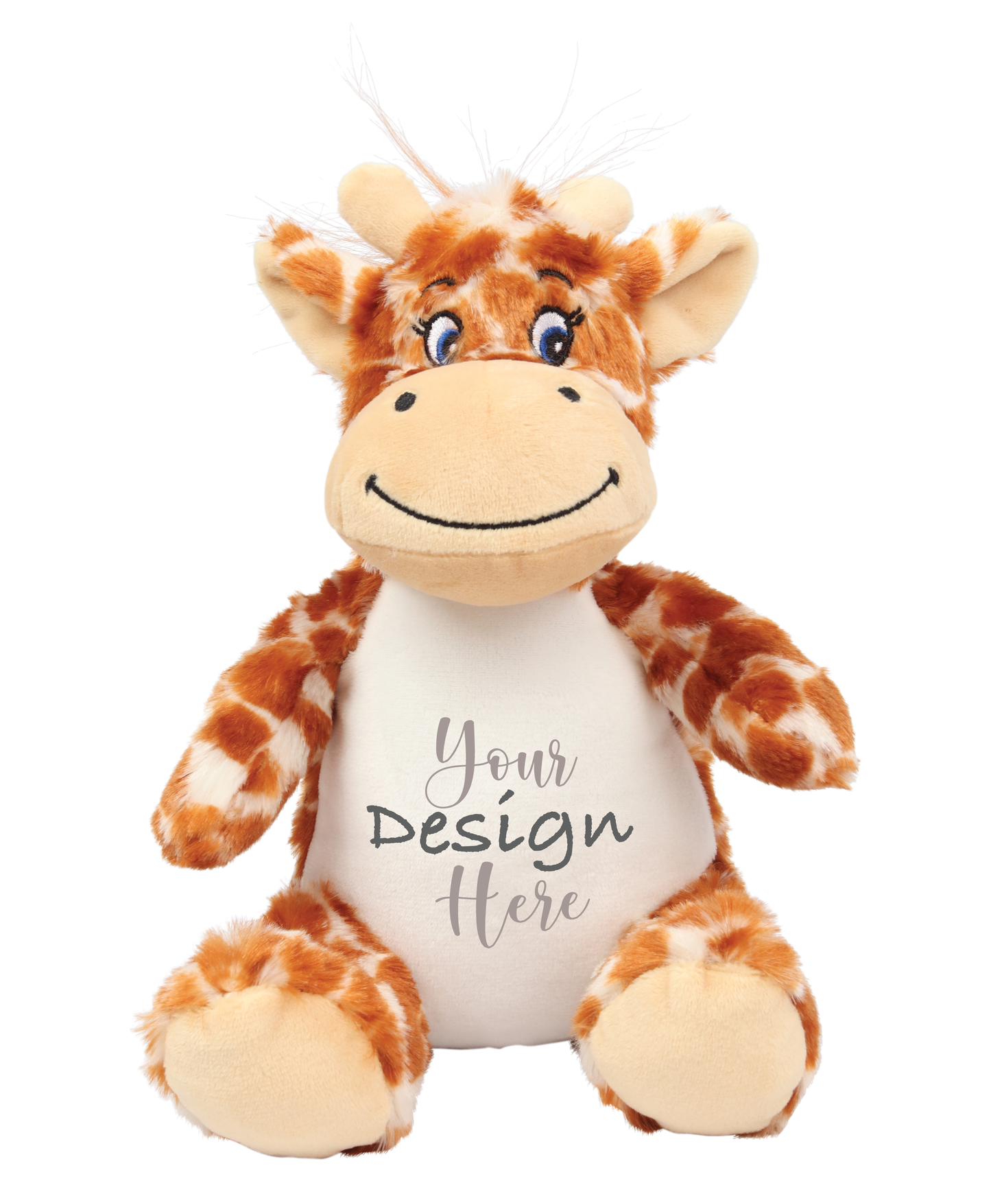 Personalised Giraffe toy