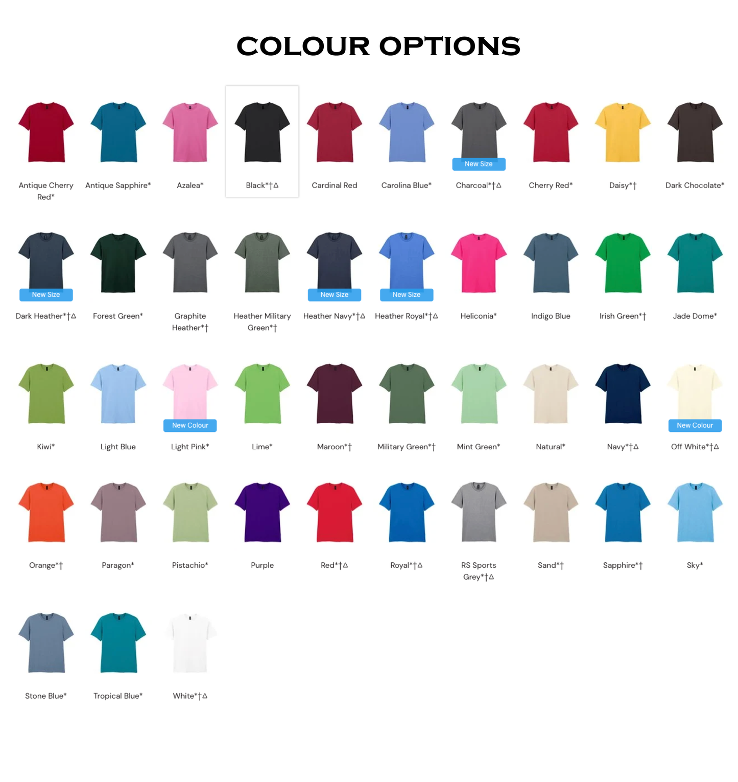 Customised Unisex T Shirt - Standard