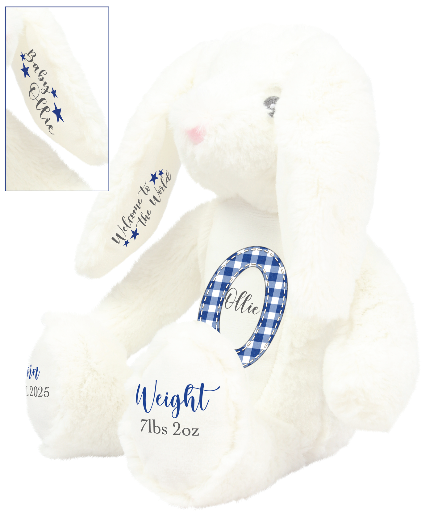 Personalised Bunny soft toy