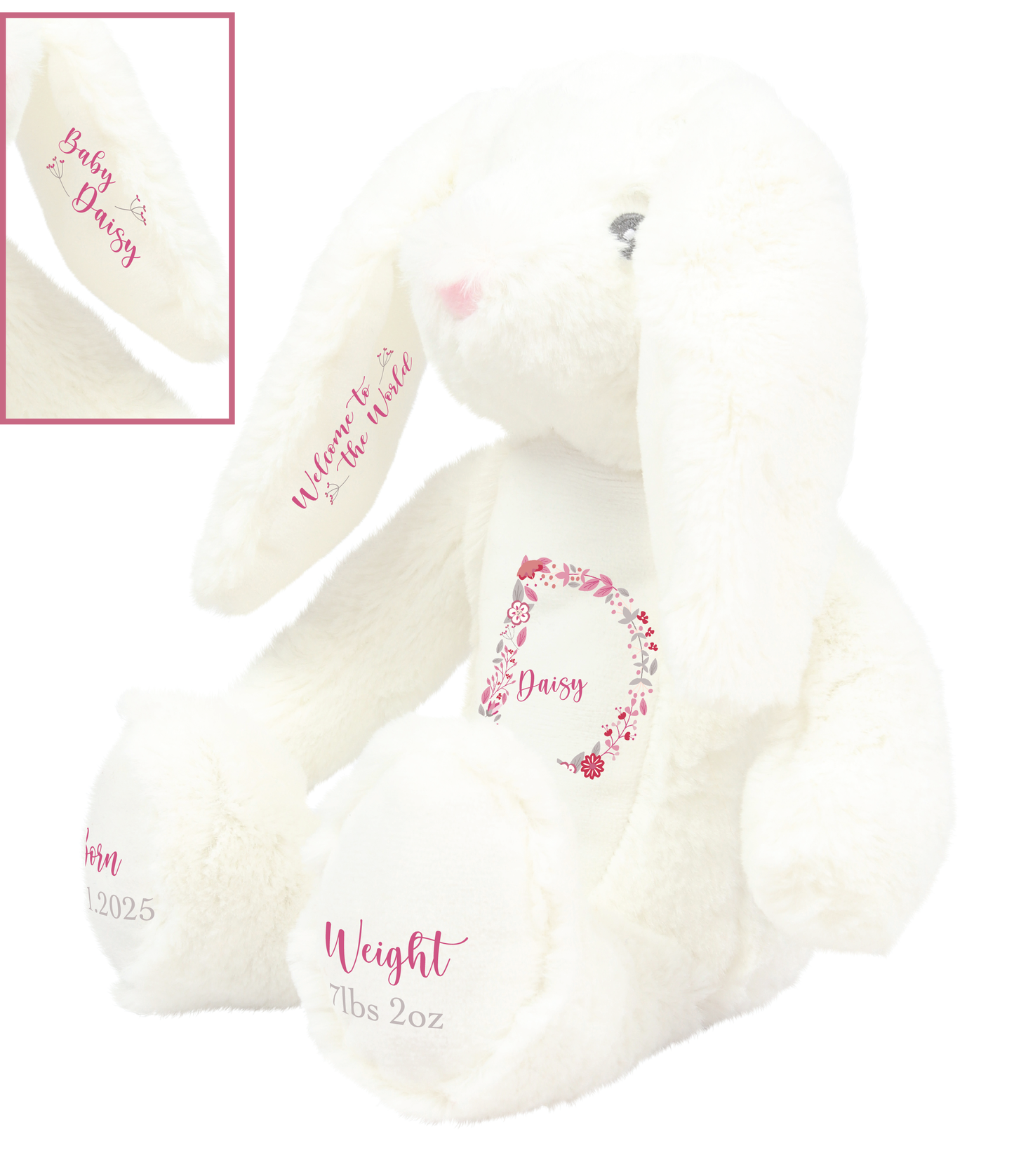 Personalised Bunny soft toy