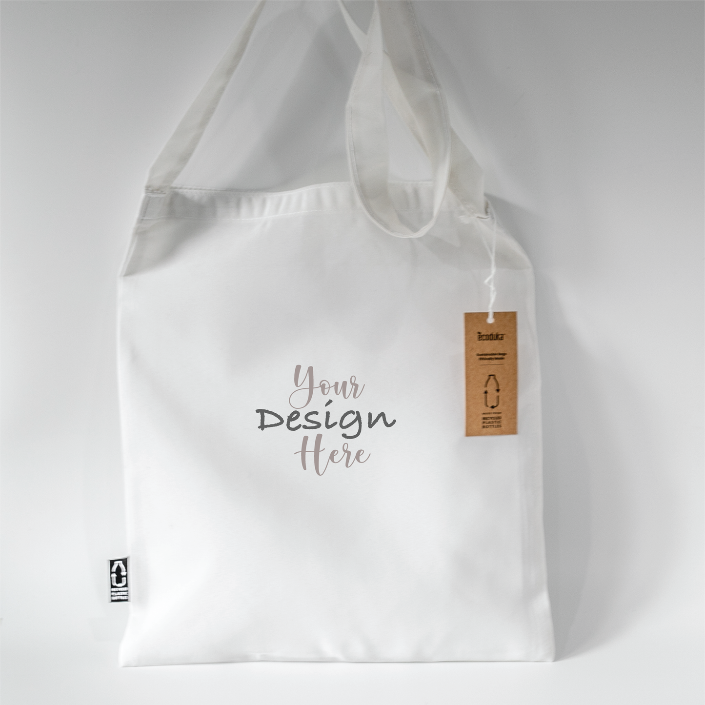 Personalised Recycled PET Recron® GreenGold Sling Tote Bag