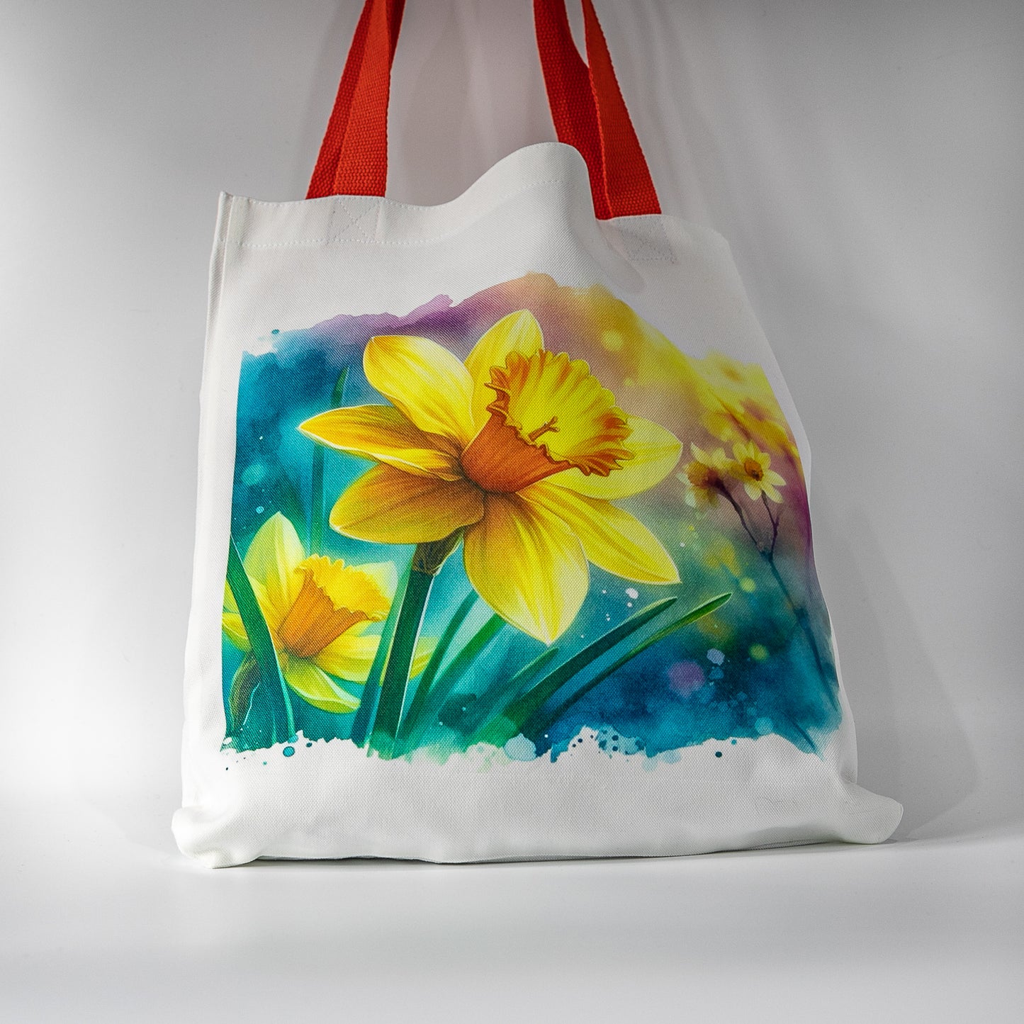 Welsh Daffodil Canvas Totebag with personalisation option