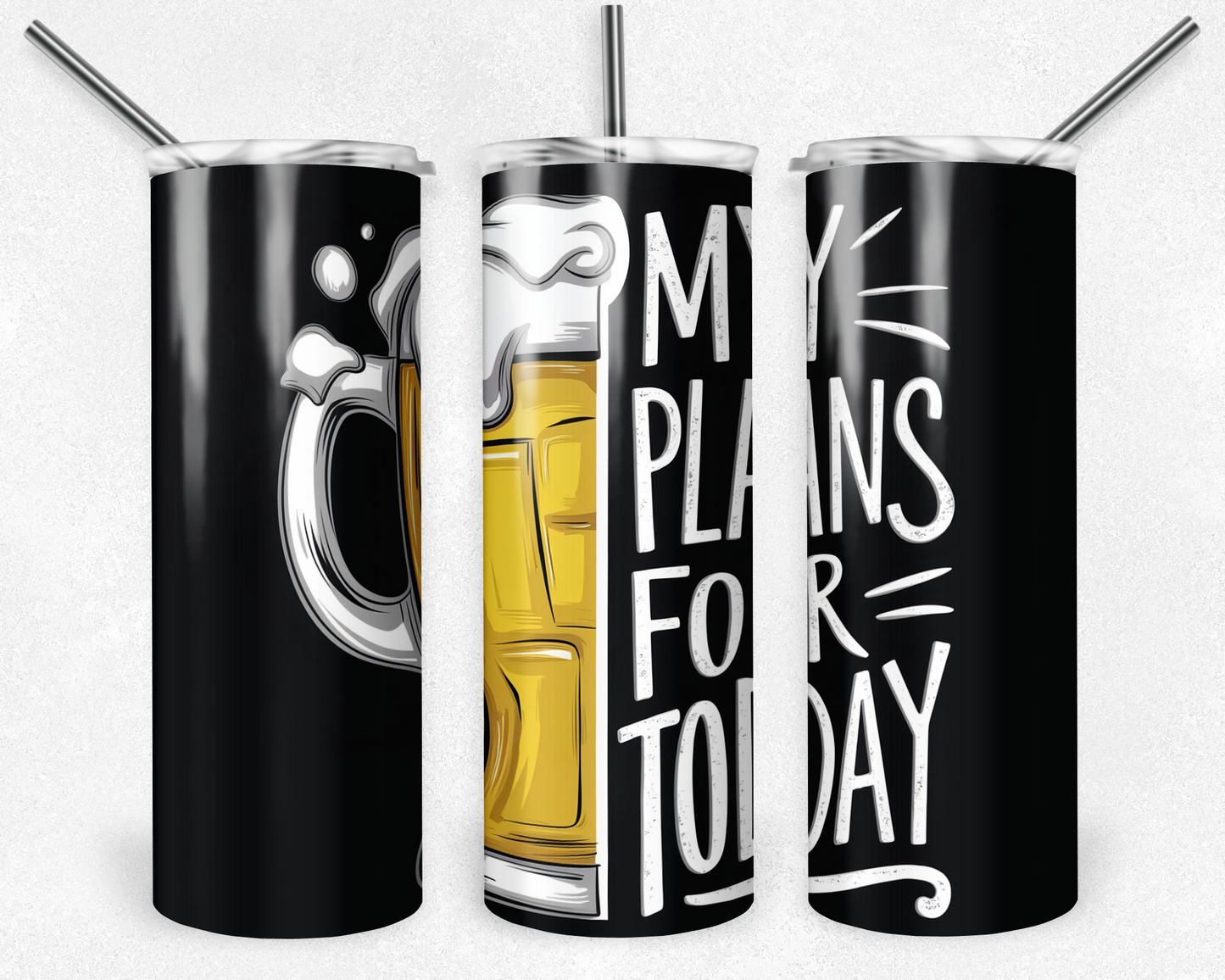 20oz Tumbler - FUNNY/SARCASTIC/QUOTES - 20oz Stainless steel, skinny, double walled with straw