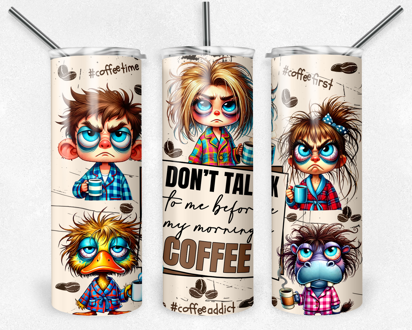 20oz Tumbler - FUNNY/SARCASTIC/QUOTES - 20oz Stainless steel, skinny, double walled with straw