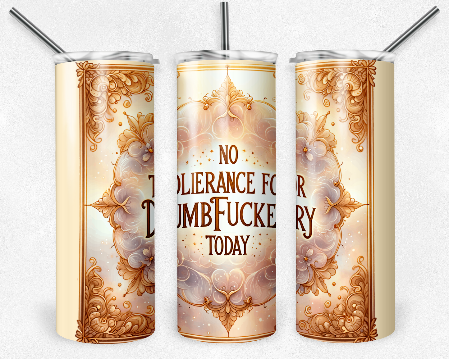 20oz Tumbler - FUNNY/SARCASTIC/QUOTES - 20oz Stainless steel, skinny, double walled with straw