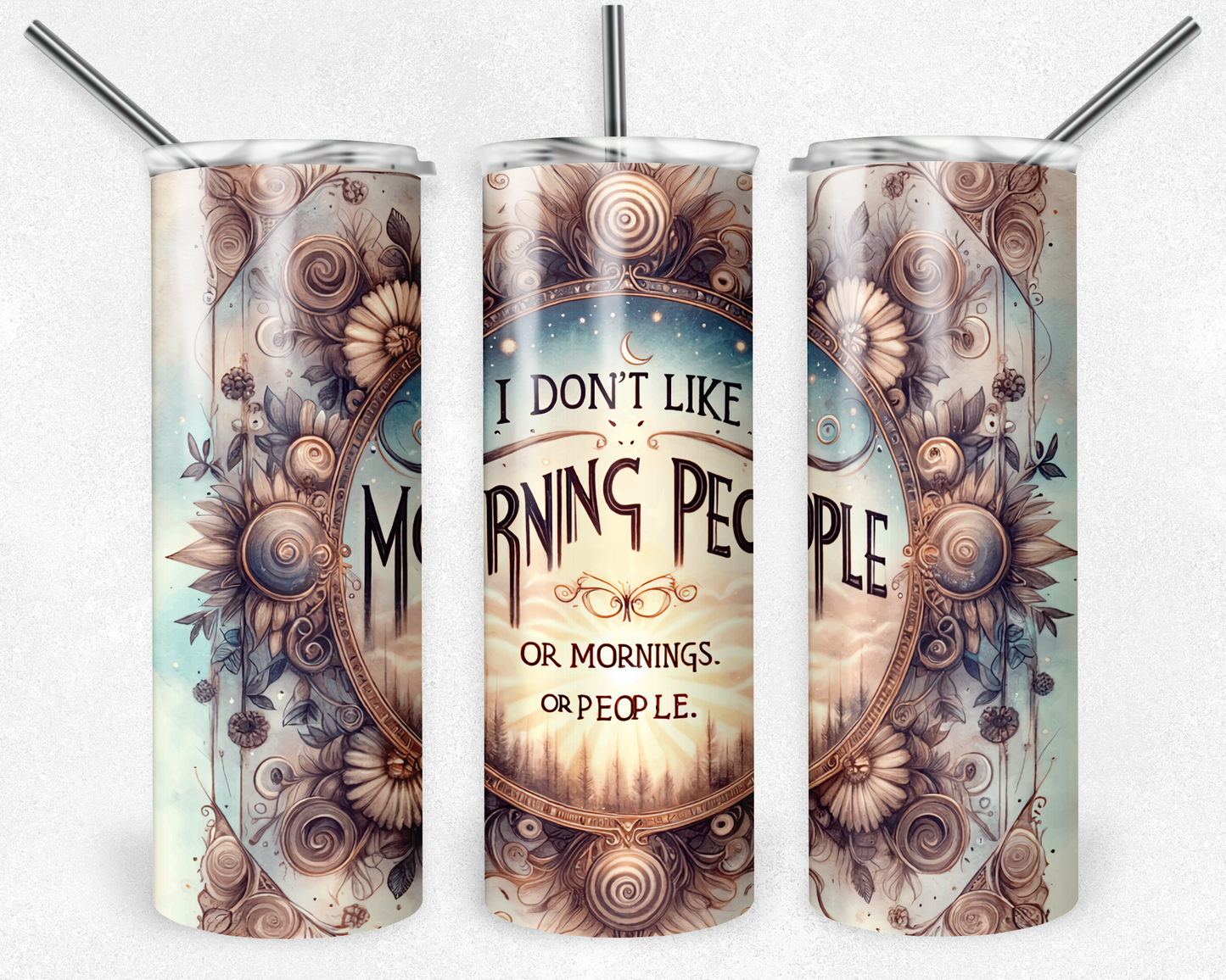 20oz Tumbler - FUNNY/SARCASTIC/QUOTES - 20oz Stainless steel, skinny, double walled with straw