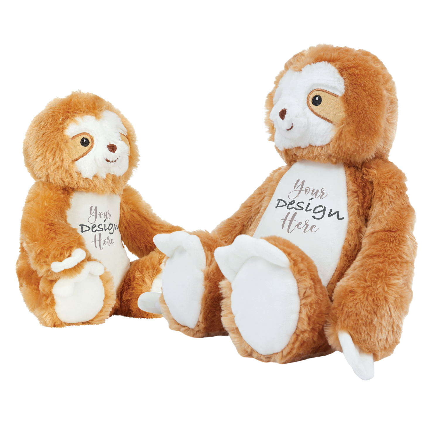 Personalised Sloth cuddly toy