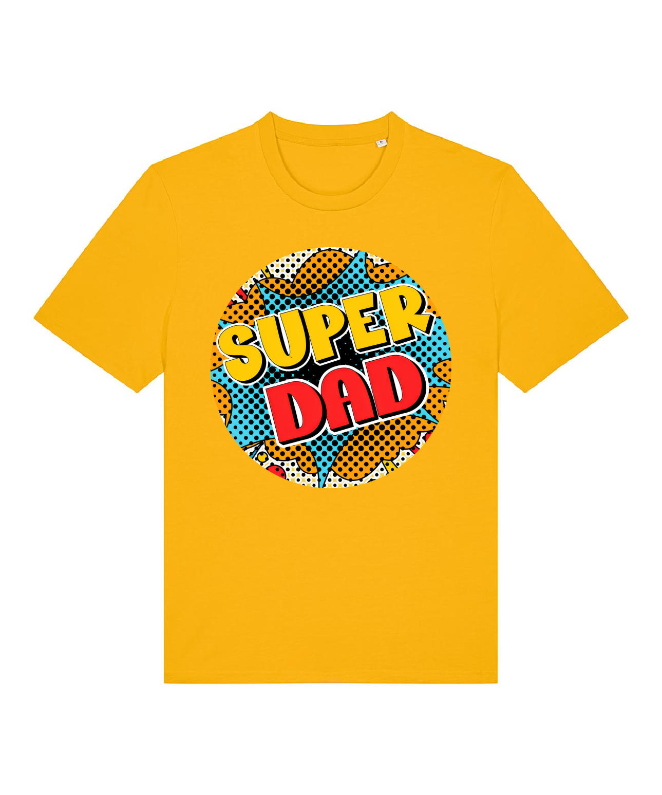 Superdad Spectra Yellow Organic Cotton T shirt