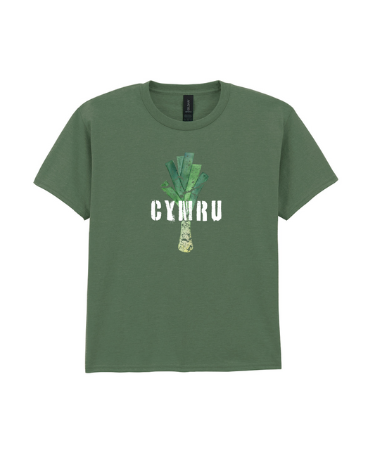 CHILD T SHIRT LEEK WALES