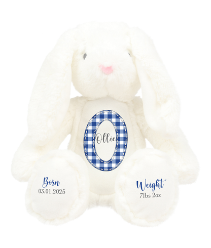 Personalised Bunny soft toy