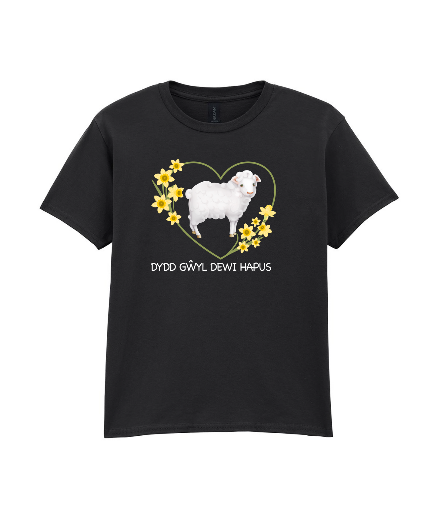 CHILD T SHIRT SHEEP DYDD GWYL DEWI