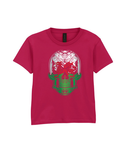 CHILD T SHIRT SKULL WALES