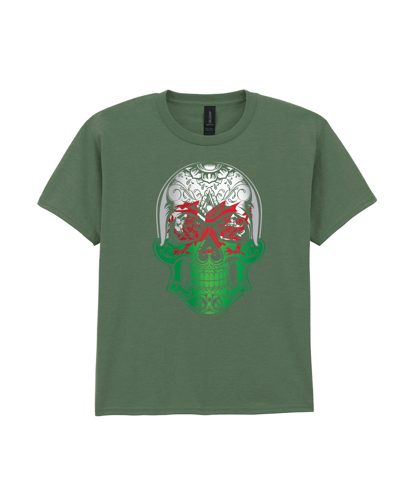 CHILD T SHIRT SKULL WALES