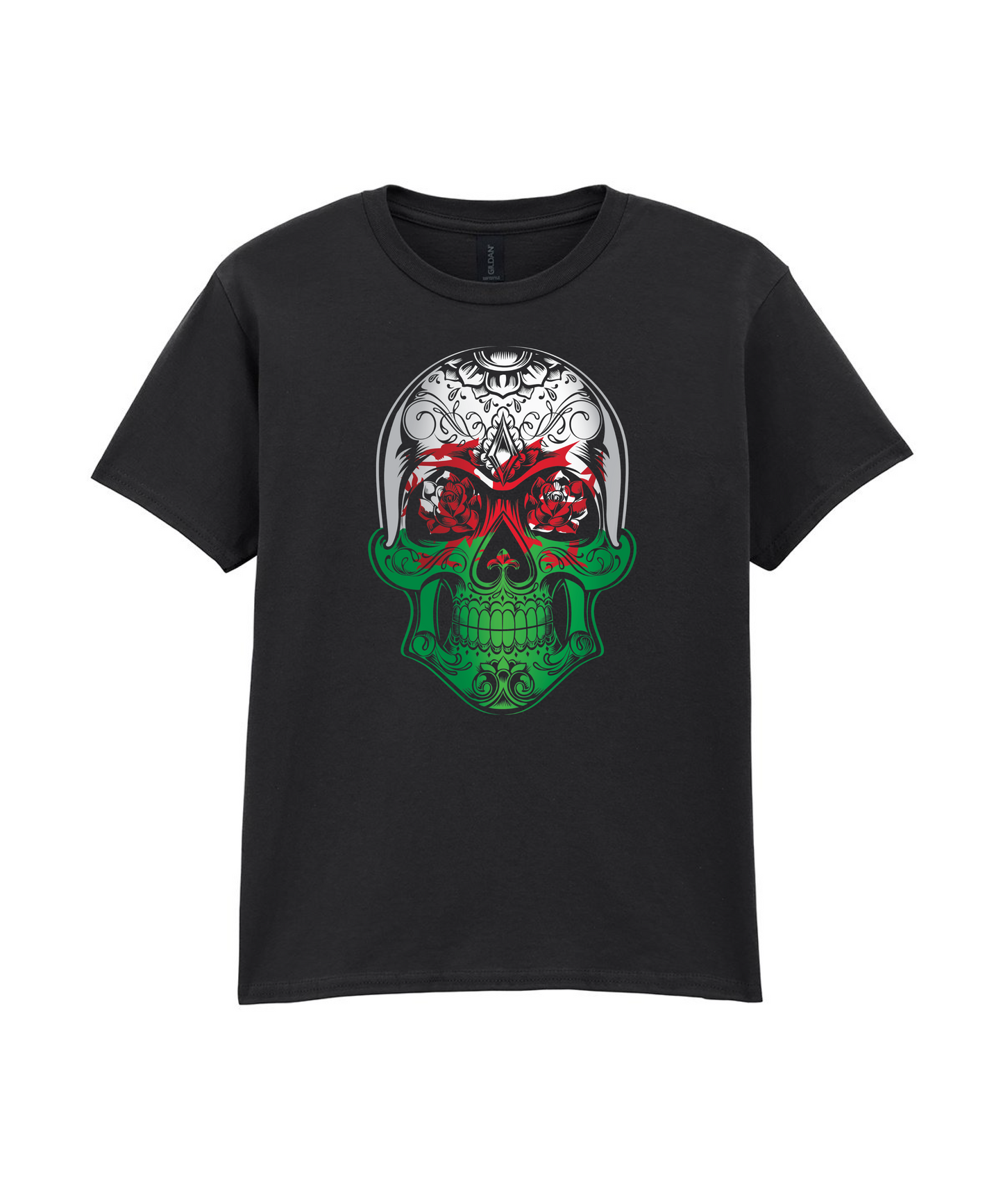 CHILD T SHIRT SKULL WALES