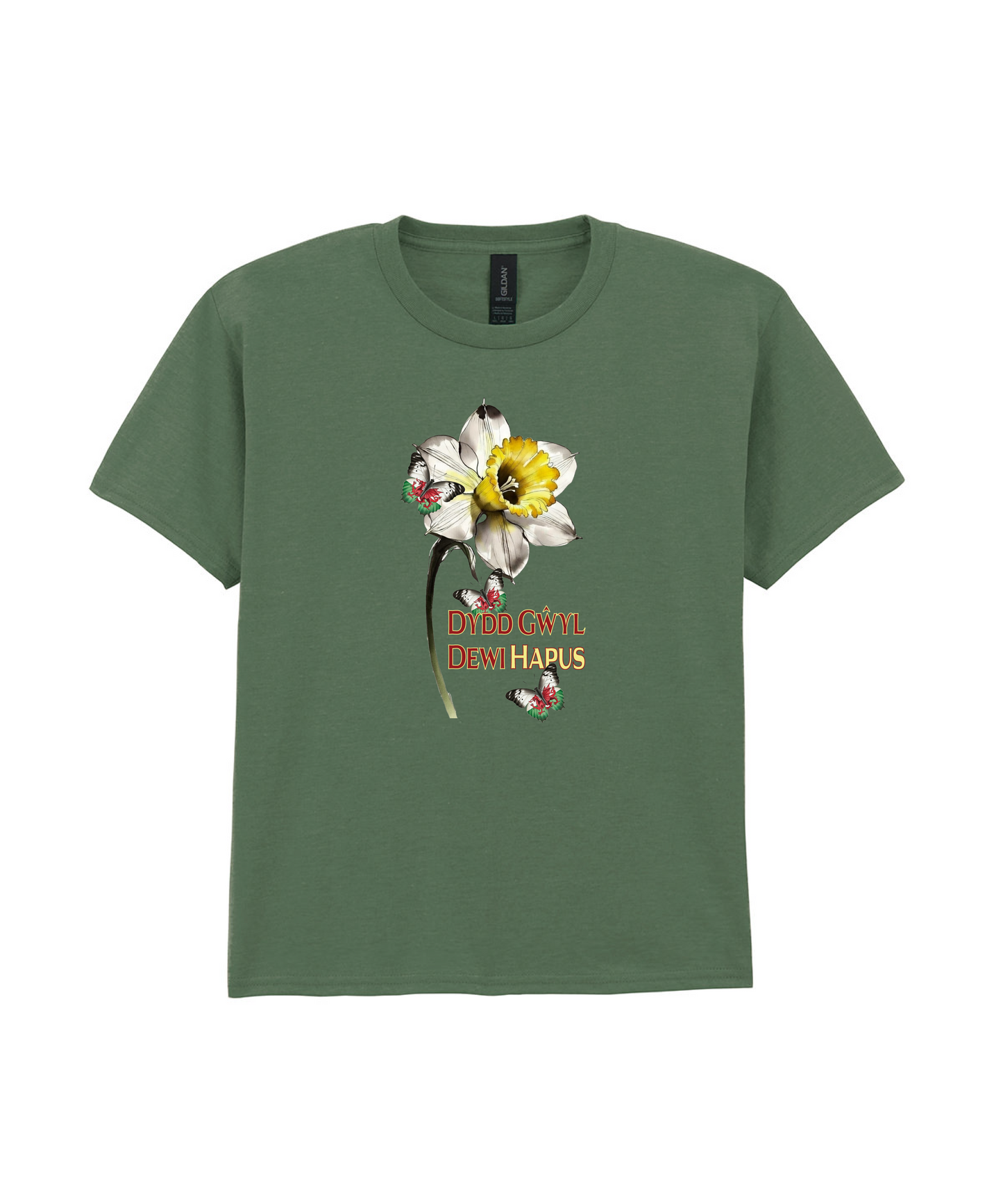 CHILD T SHIRT DAFFODIL DYDD GWYL DEWI
