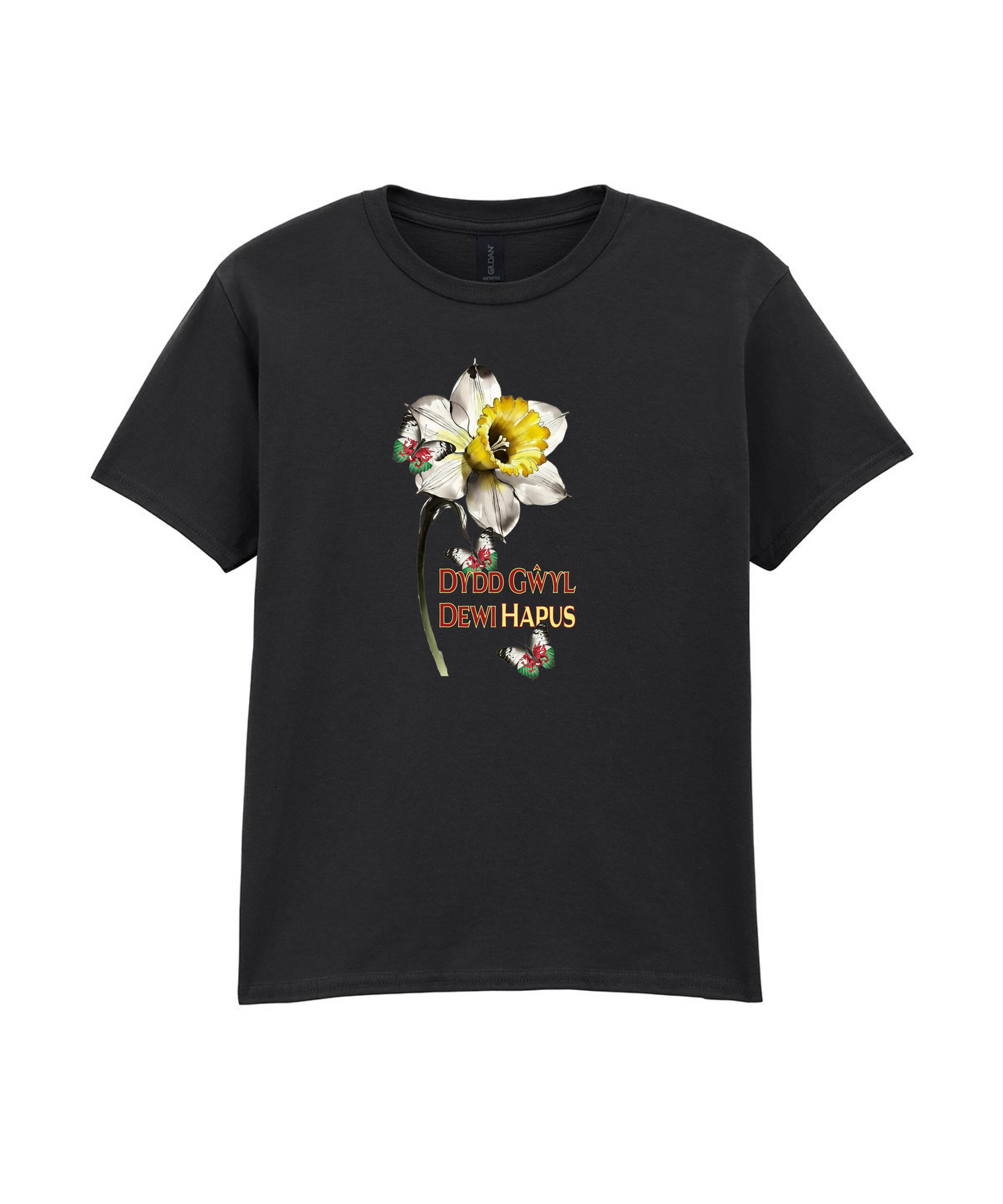 CHILD T SHIRT DAFFODIL DYDD GWYL DEWI