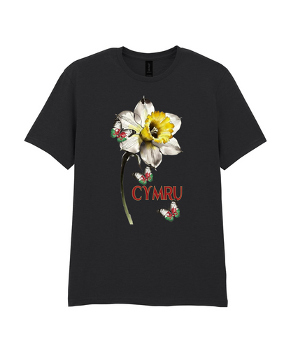 ADULT T SHIRT DAFFODIL CYMRU