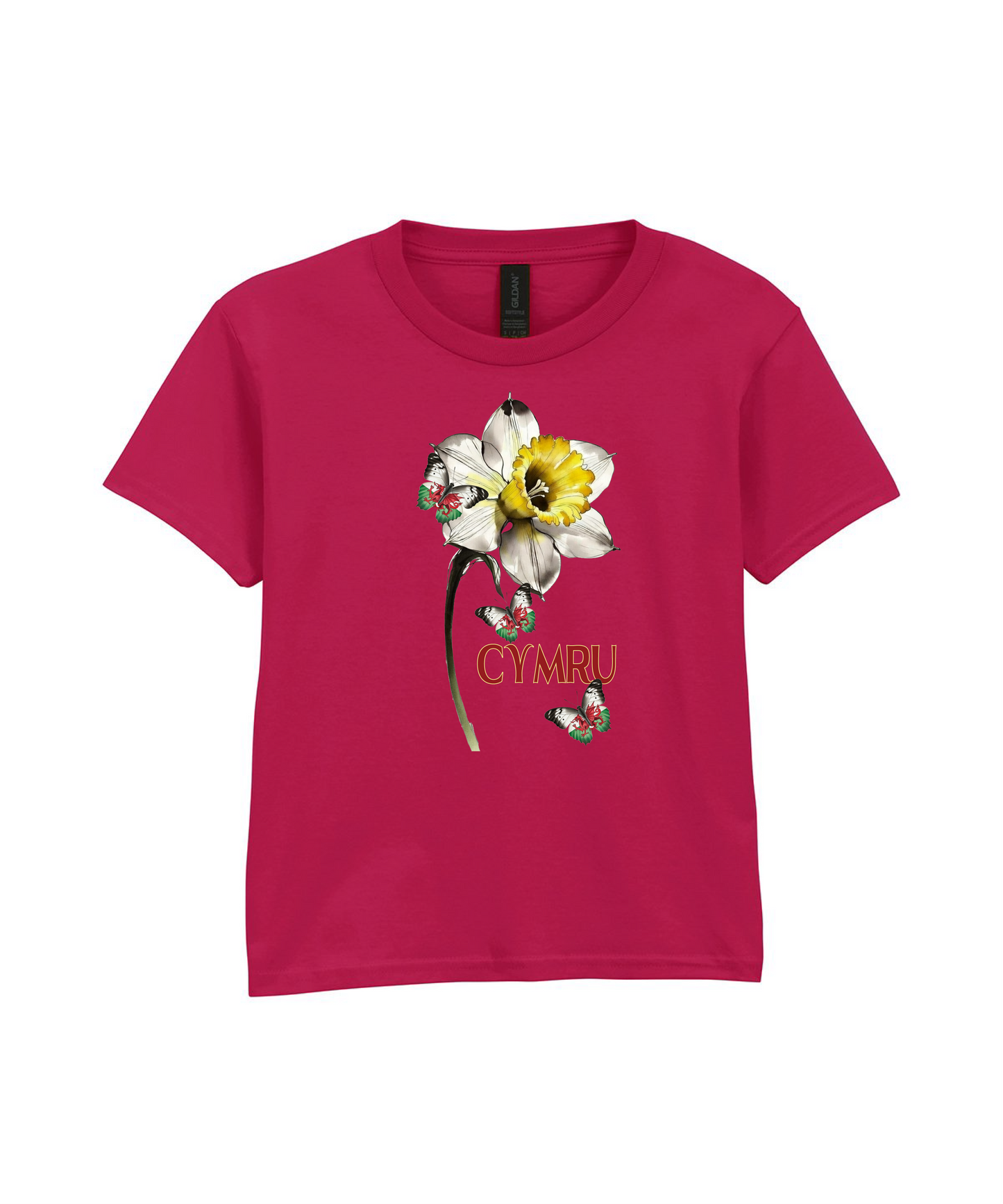 CHILD T SHIRT DAFF CYMRU