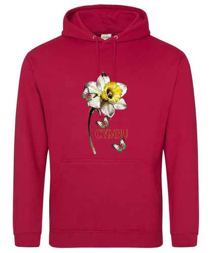 ADULT HOODIE DAFF WALES