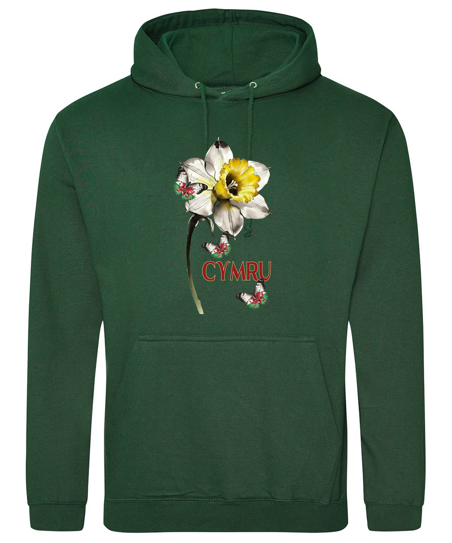 ADULT HOODIE DAFF WALES