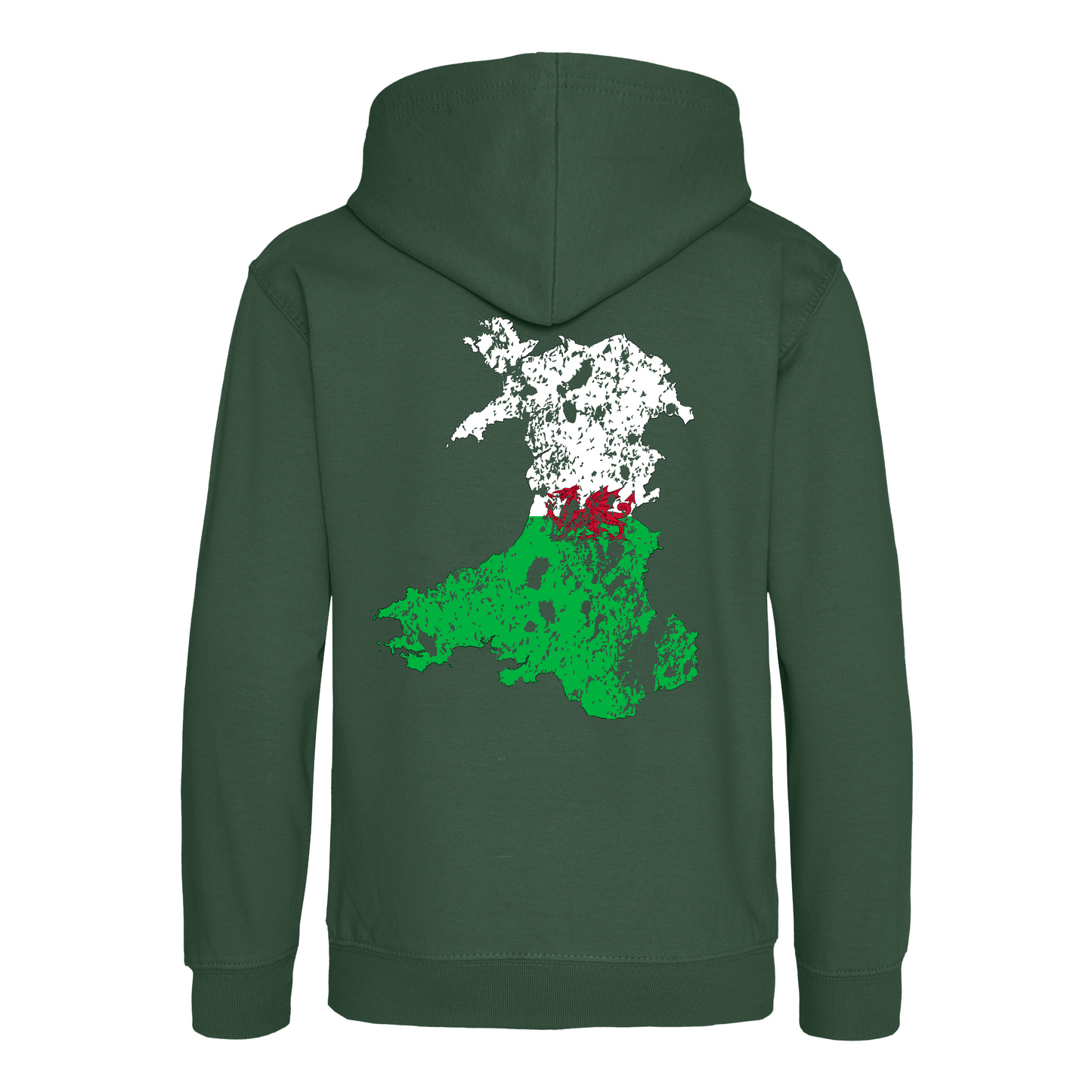 ADULT HOODIE MAP WALES
