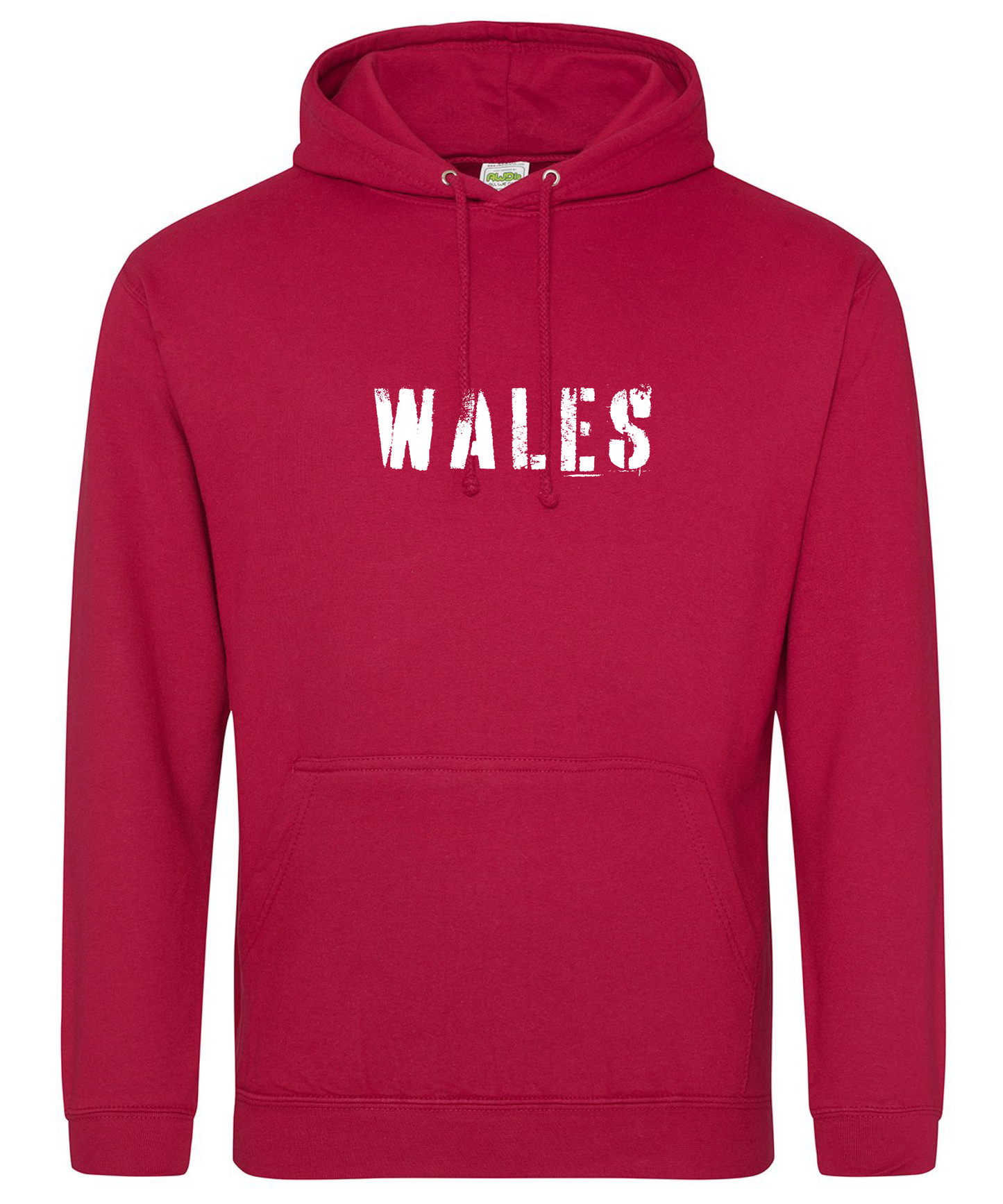 ADULT HOODIE MAP WALES