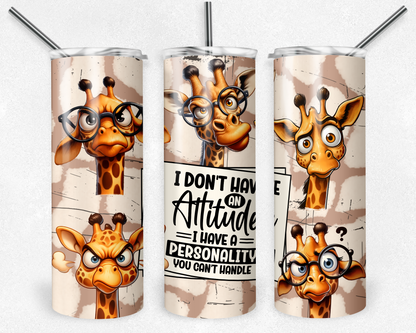 20oz Tumbler  - FUNNY/SARCASTIC/QUOTES - 20oz Stainless steel, skinny, double walled with straw