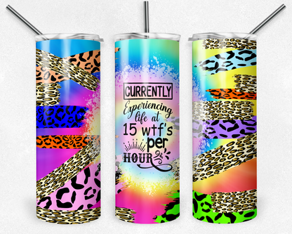 20oz Tumbler  - FUNNY/SARCASTIC/QUOTES - 20oz Stainless steel, skinny, double walled with straw