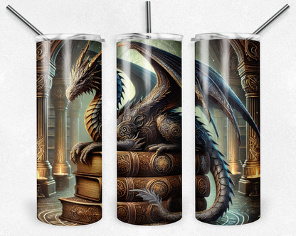 Customised Tumbler  - CUTE/COLOURFUL/FANTASY/PRETTY - 20oz Stainless steel, skinny, double walled with straw