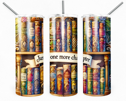 Customised Tumbler  - CUTE/COLOURFUL/FANTASY/PRETTY - 20oz Stainless steel, skinny, double walled with straw