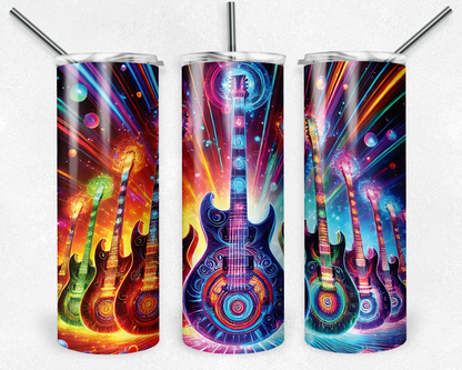 Customised Tumbler  - CUTE/COLOURFUL/FANTASY/PRETTY - 20oz Stainless steel, skinny, double walled with straw