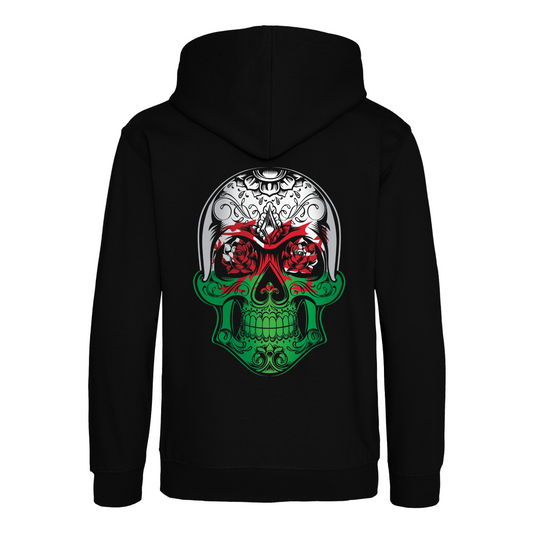 Child Hoodie skull wales