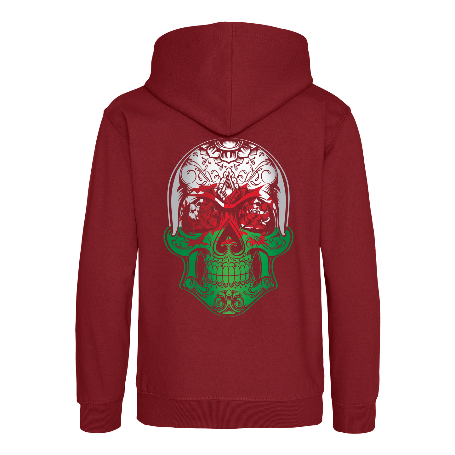 Child Hoodie skull wales