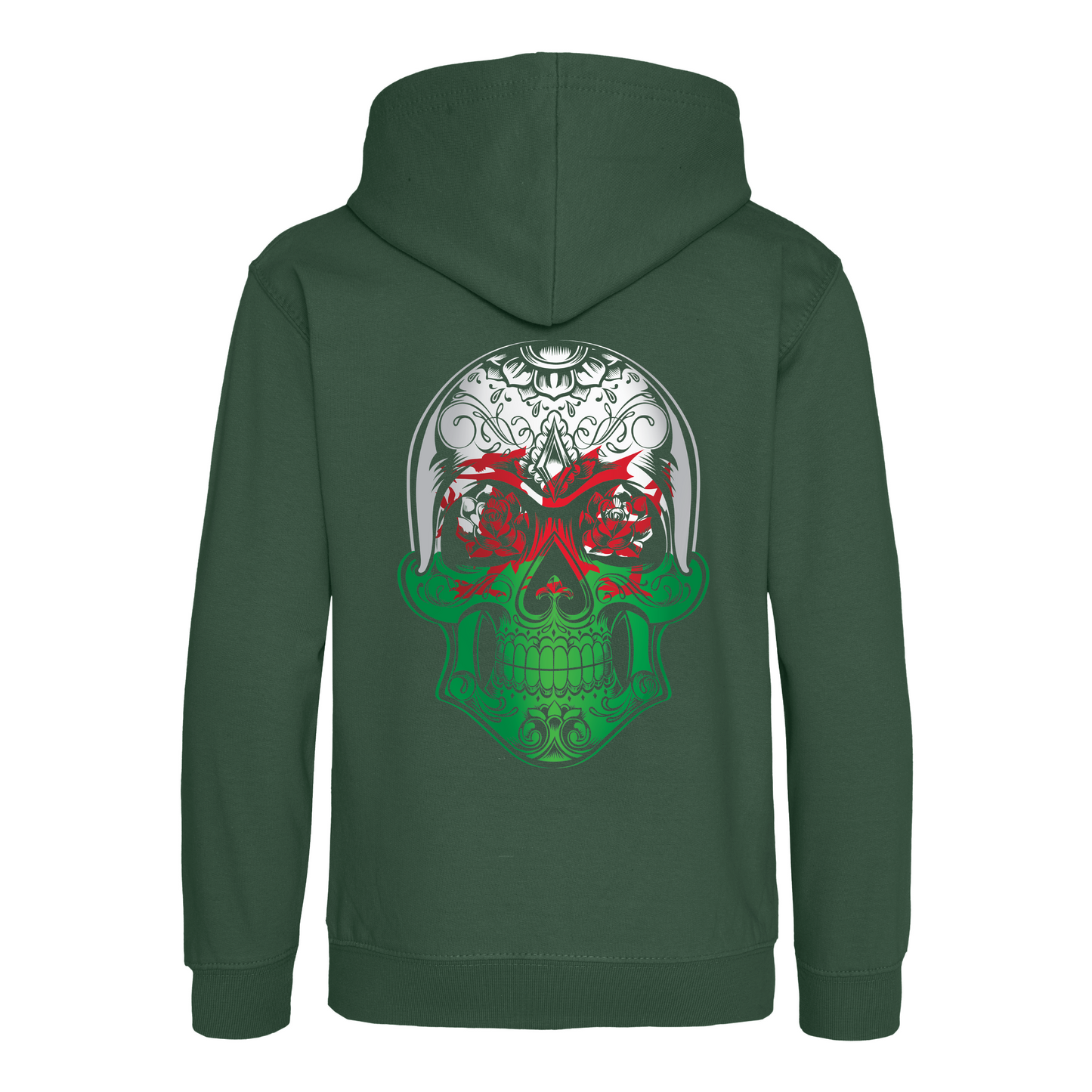 Child Hoodie skull wales