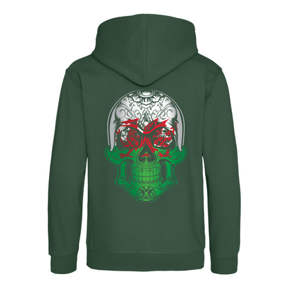 ADULT HOODIE SKULL WALES