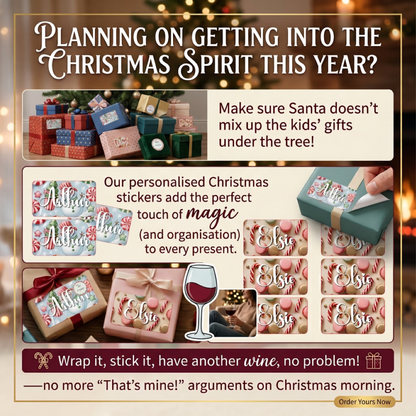 Christmas Gift Stickers