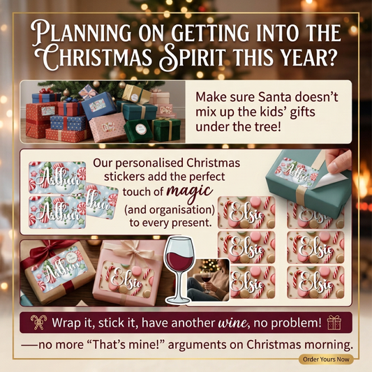 Christmas Gift Stickers
