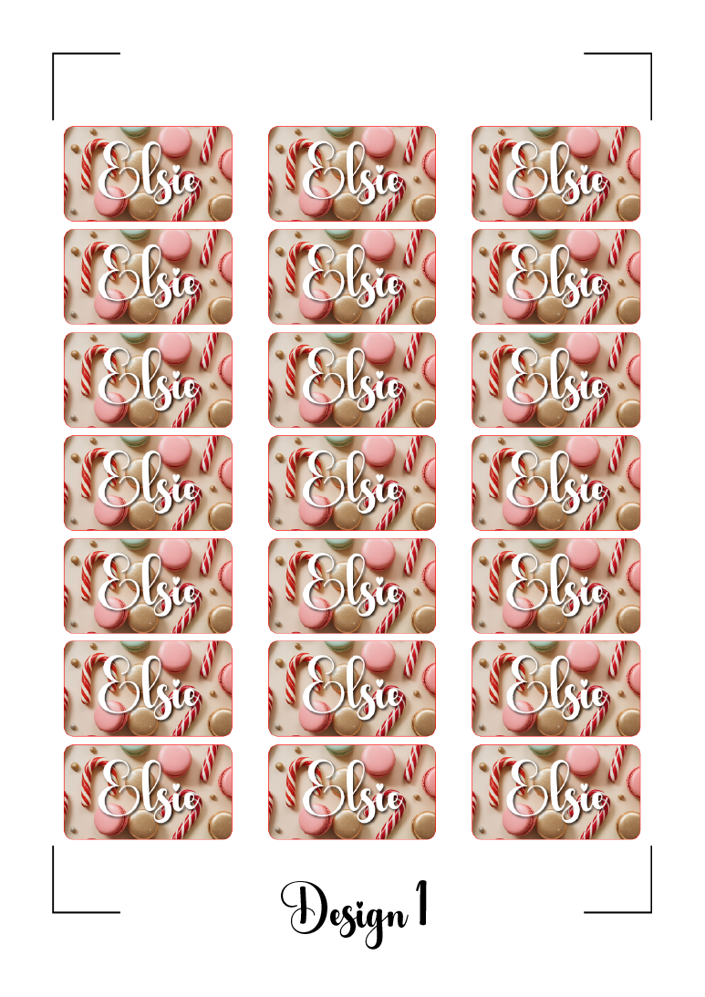 Christmas Gift Stickers