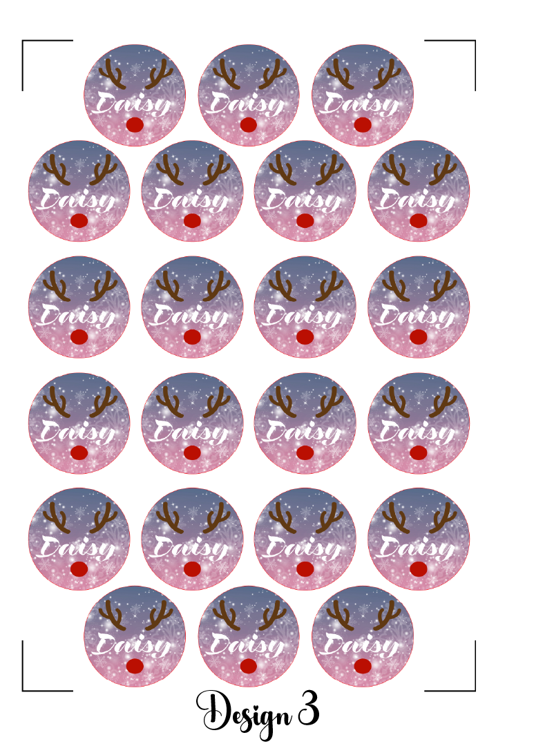Christmas Gift Stickers
