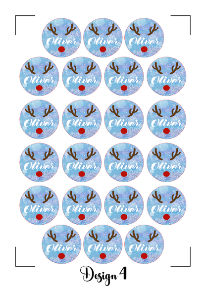 Christmas Gift Stickers