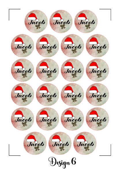 Christmas Gift Stickers